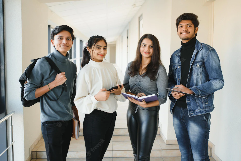 Indian students studying BBA in the UK